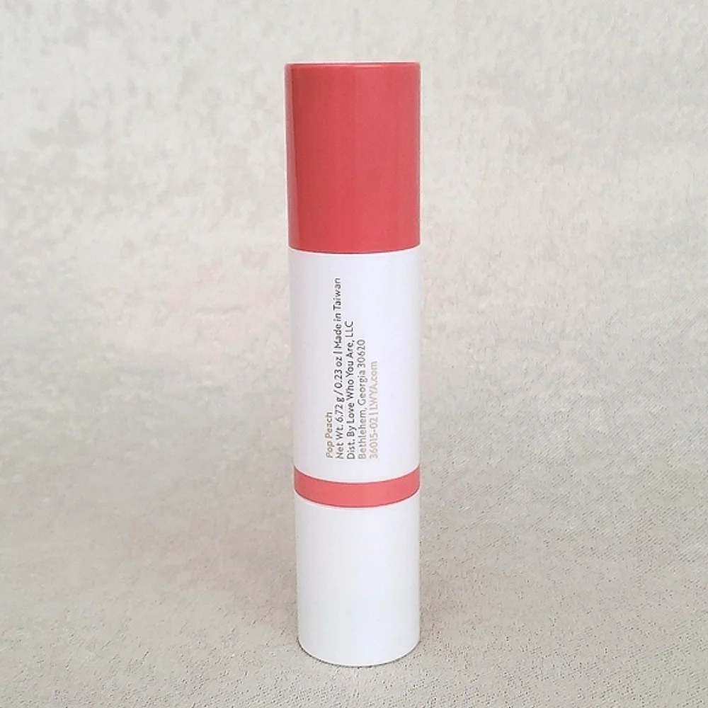 🆕️ L.W.Y.A Blush Crush Blush Stick with Built-In Brush (POP PEACH)